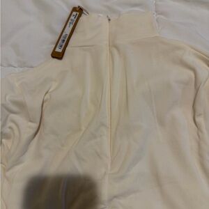 SKIMS Ivory Turtleneck Top